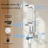 JMARY MT-18 Mini Phone Selfie Stick Tripod Extendable Phone Stand with Wireless Control for Live Streaming - White